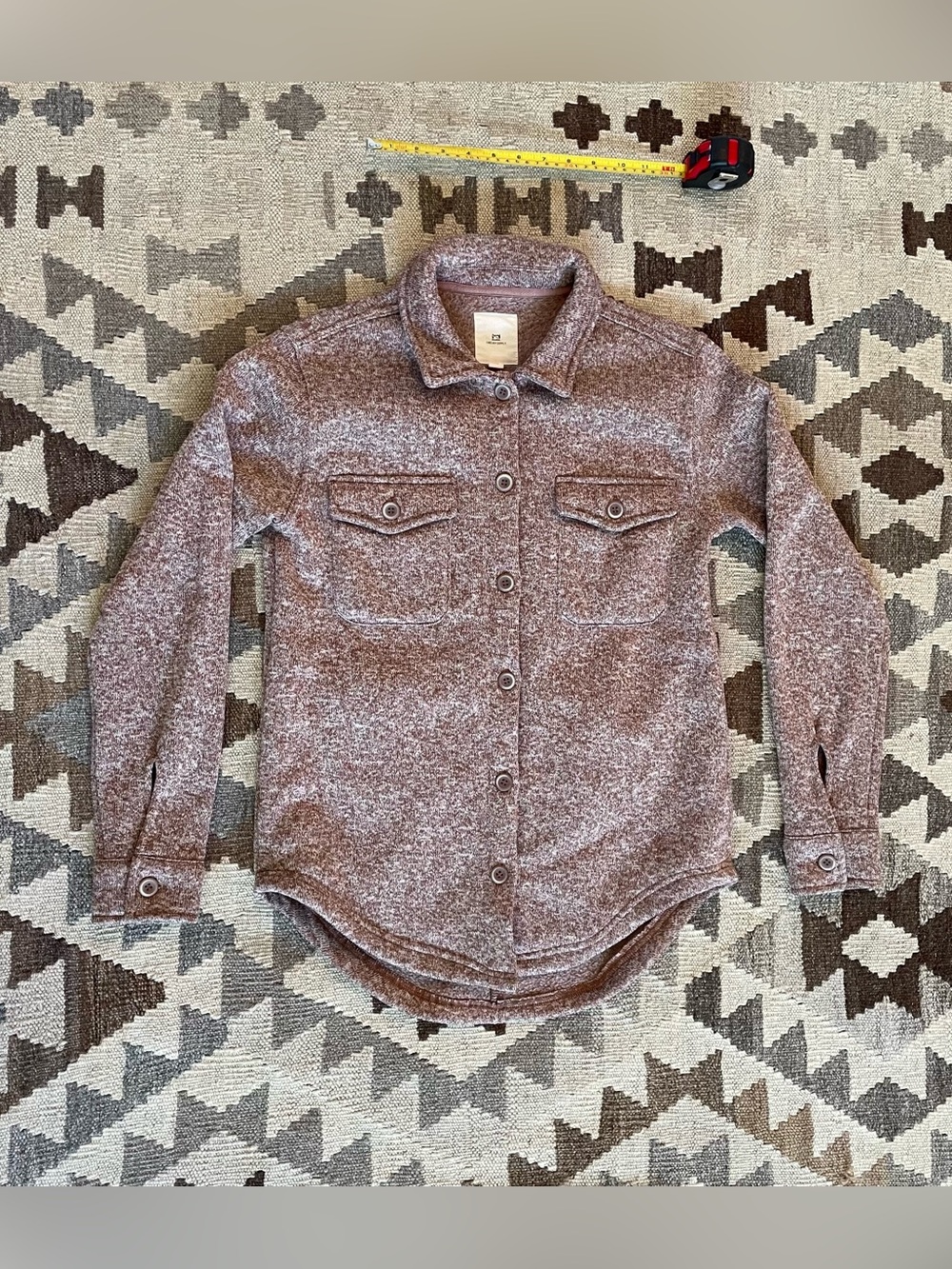 Thread & Supply sweater fleece shacket